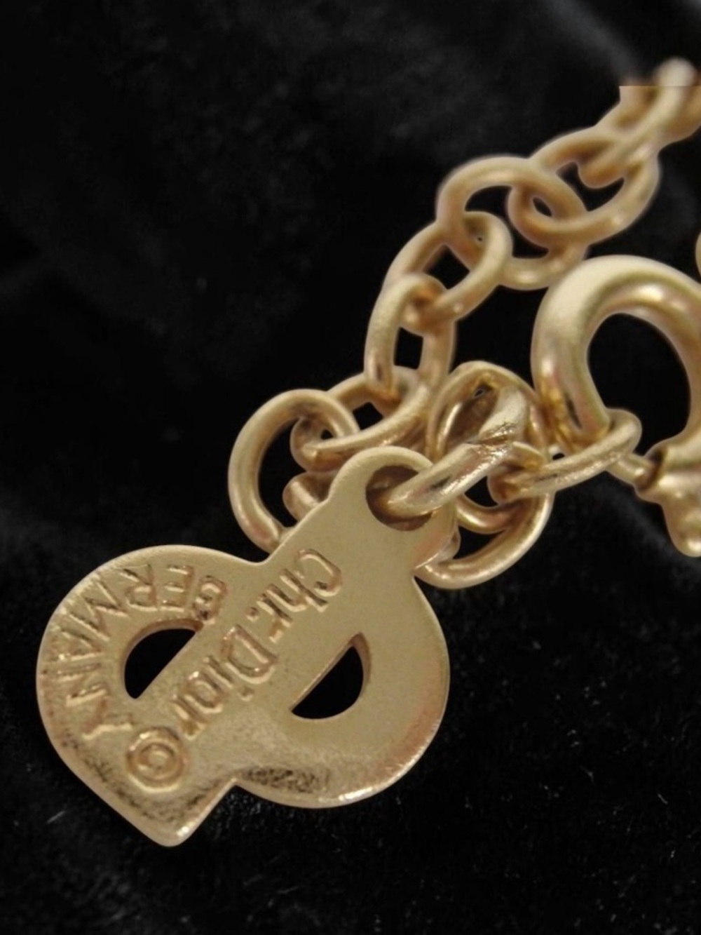 DIOR Vintage CD Logo Necklace- Germany🔥 - Picture 5 of 14